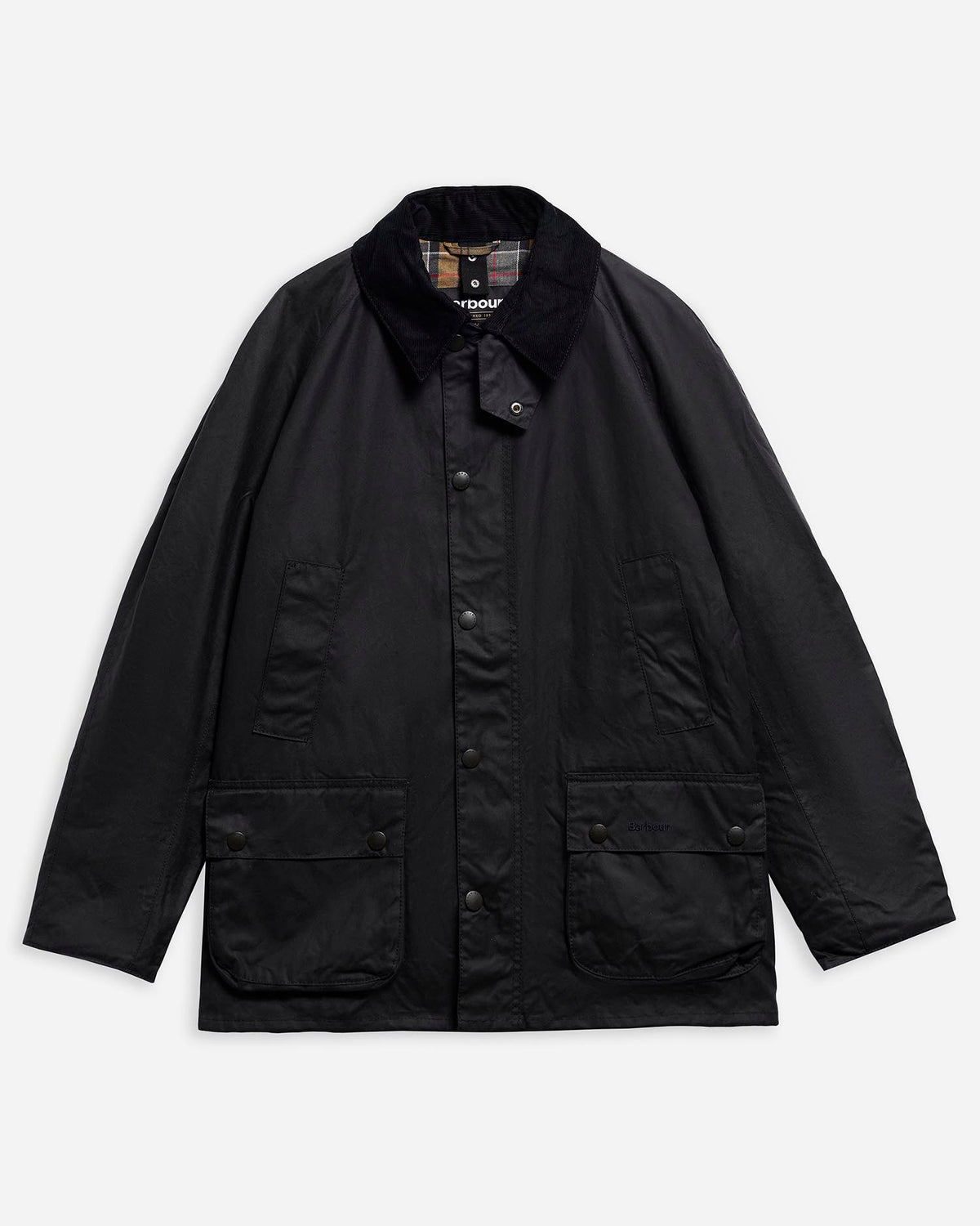 Barbour Navy Ashby Waxed Jacket