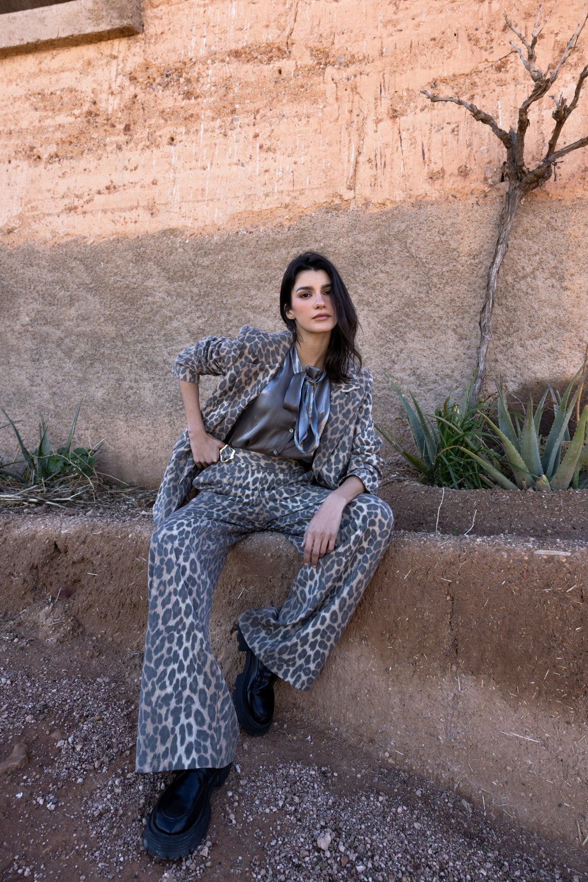 Liora Leopard Trousers