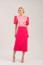 Mermaid Two Tone Pink Dress