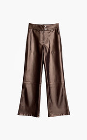 Moise Taupe Silky Trousers