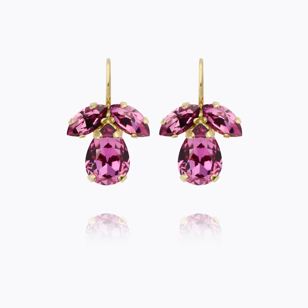C Svedbom Timo Dark Rose Combo Earrings