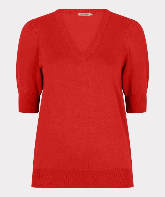 Claire Chilli Red Top