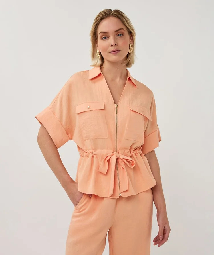 Silvia Peach Co-Ord
