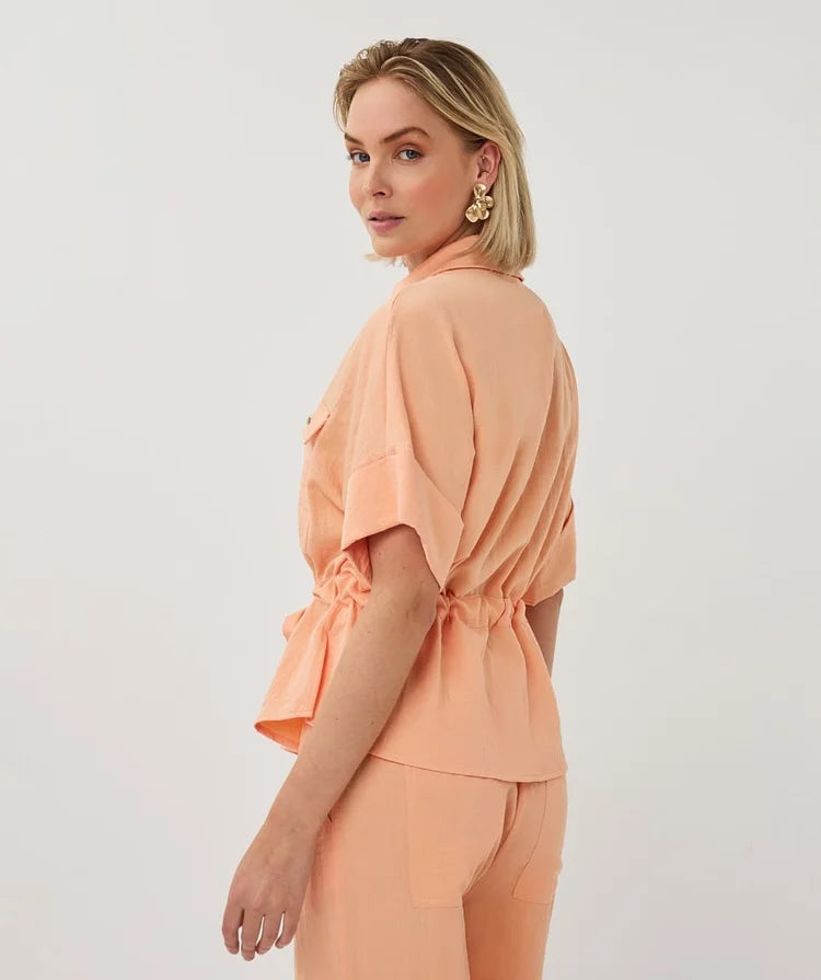 Silvia Peach Co-Ord