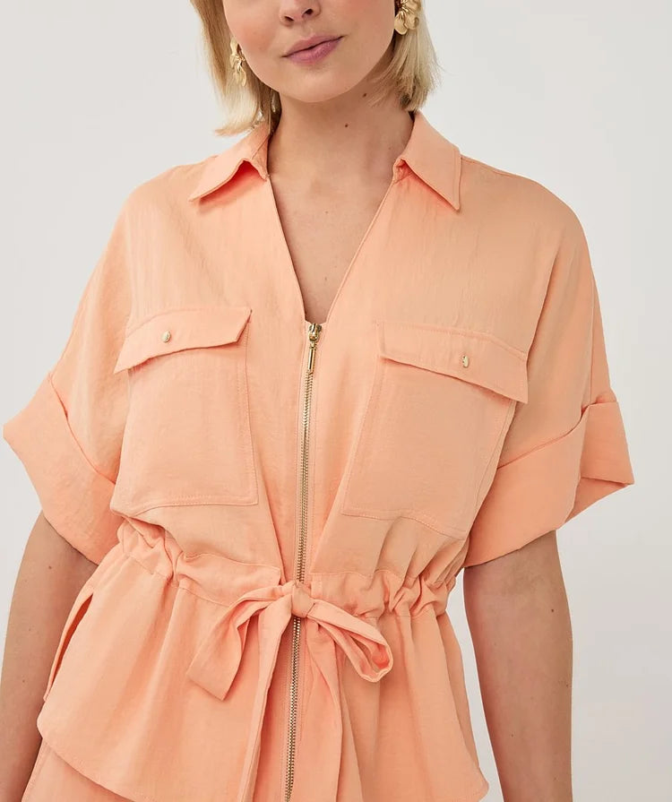 Silvia Peach Co-Ord