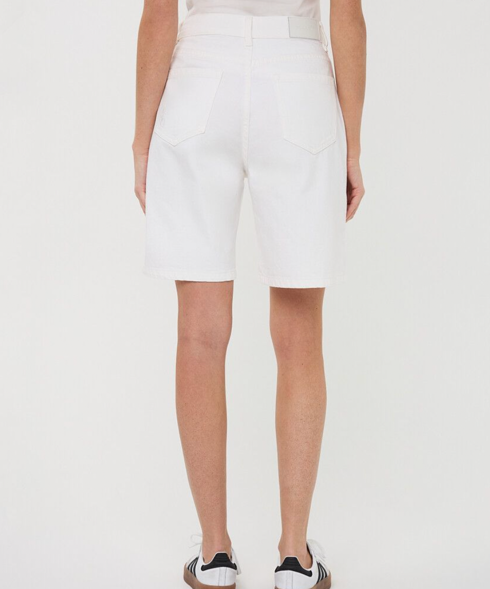 Hailey White Denim Short