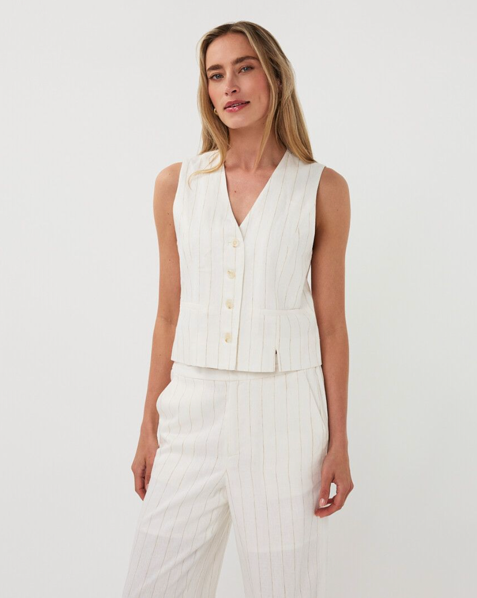 Olivia Off-White Waistcoat
