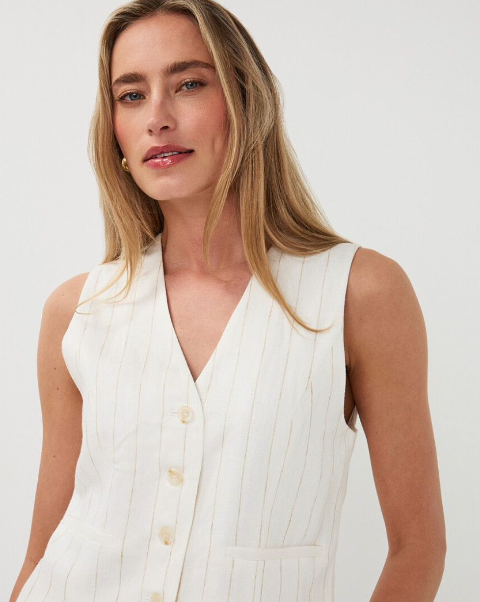 Olivia Off-White Waistcoat