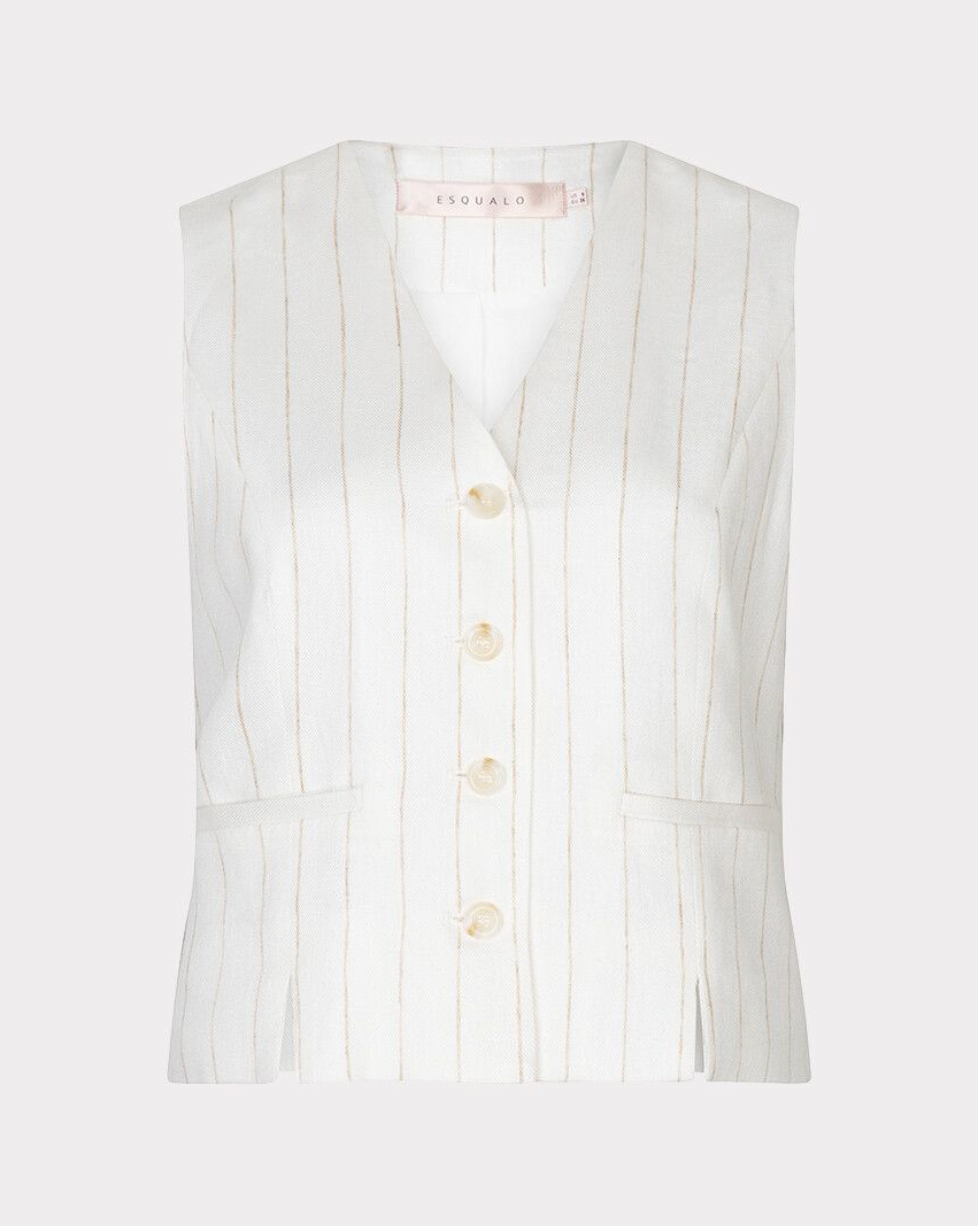 Olivia Off-White Waistcoat