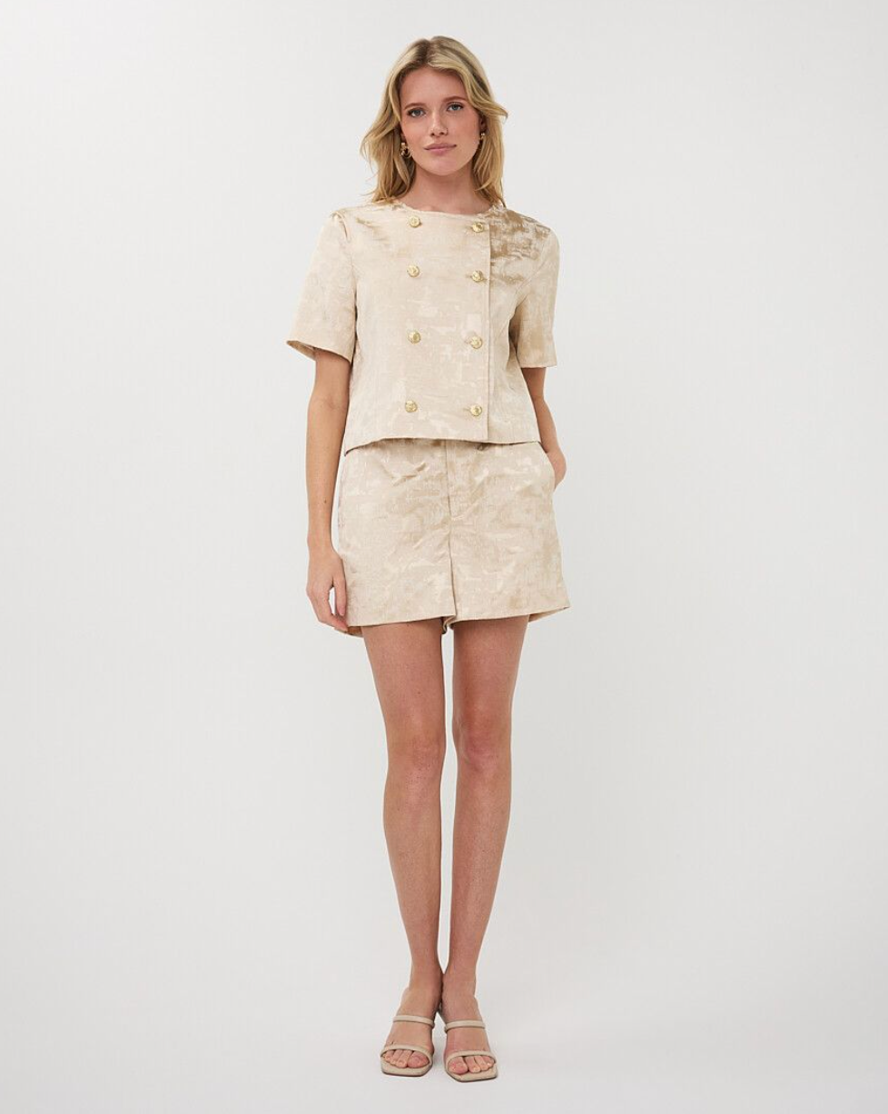 Emily Short Blazer Top