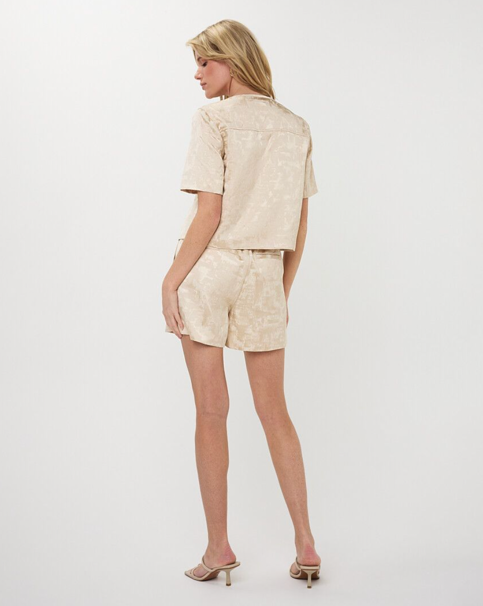 Emily Short Blazer Top