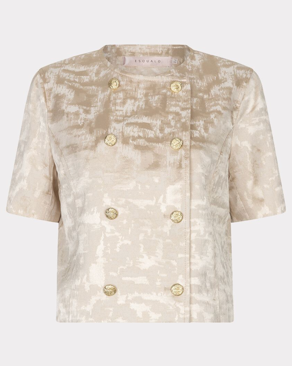 Emily Short Blazer Top