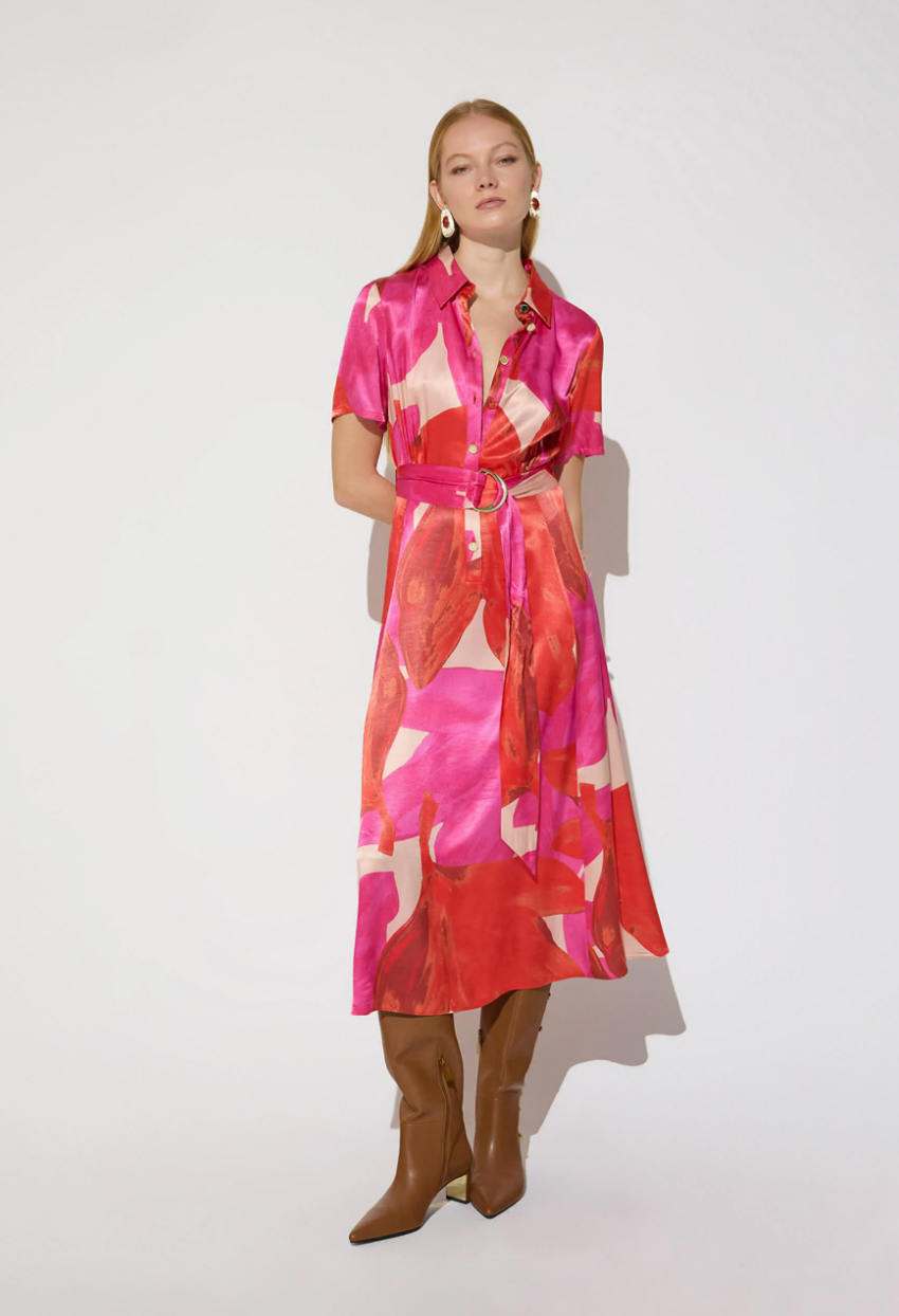 Charlotte Button Shirt Dress