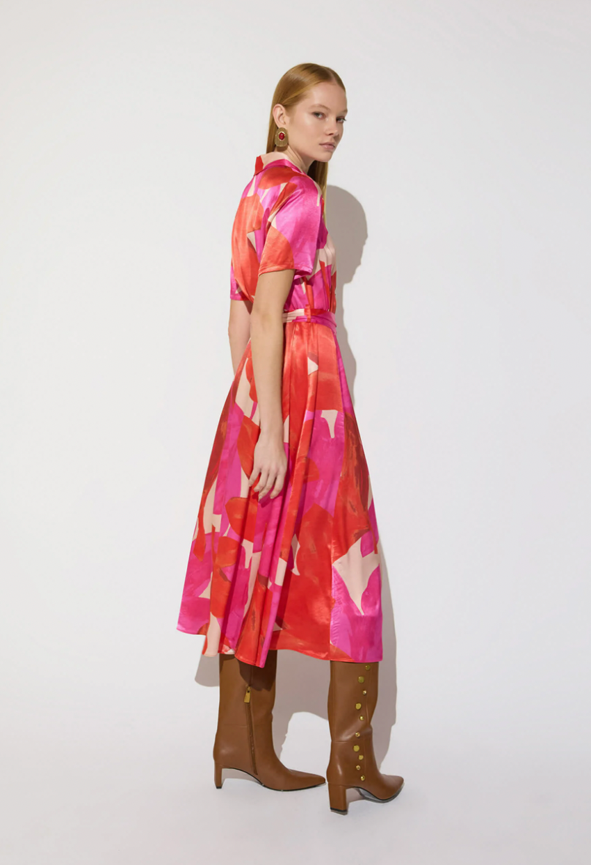Charlotte Button Shirt Dress