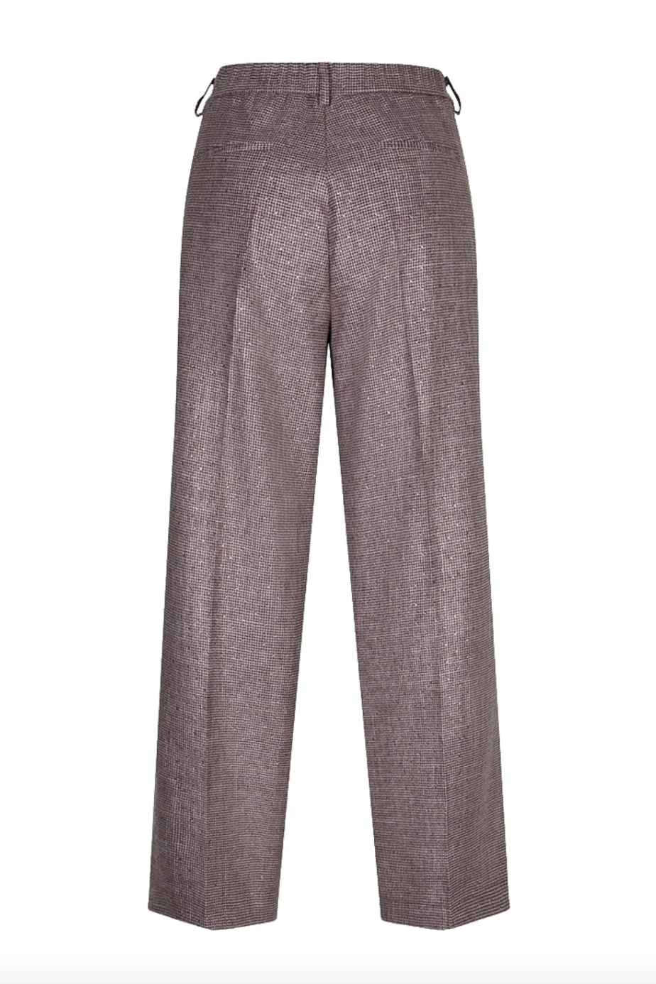 Nikki Wine Check Trouser