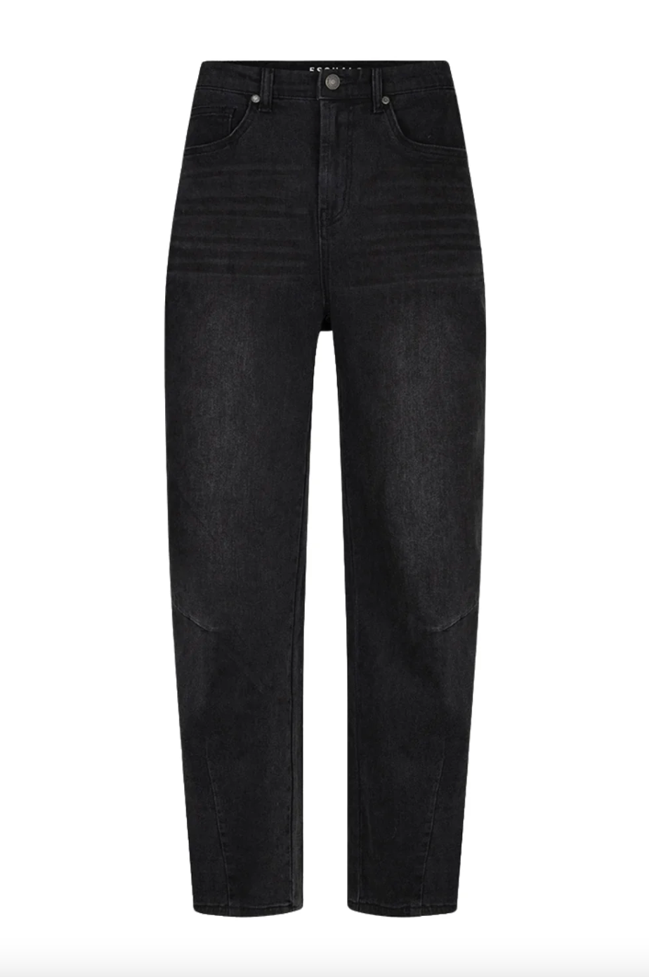 Bailey Charcoal Barrel Leg Jean