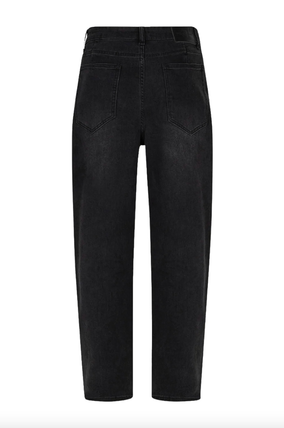 Bailey Charcoal Barrel Leg Jean