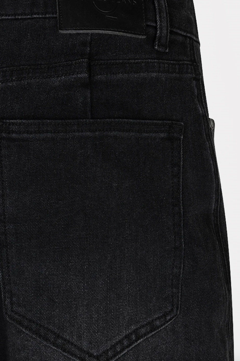 Bailey Charcoal Barrel Leg Jean