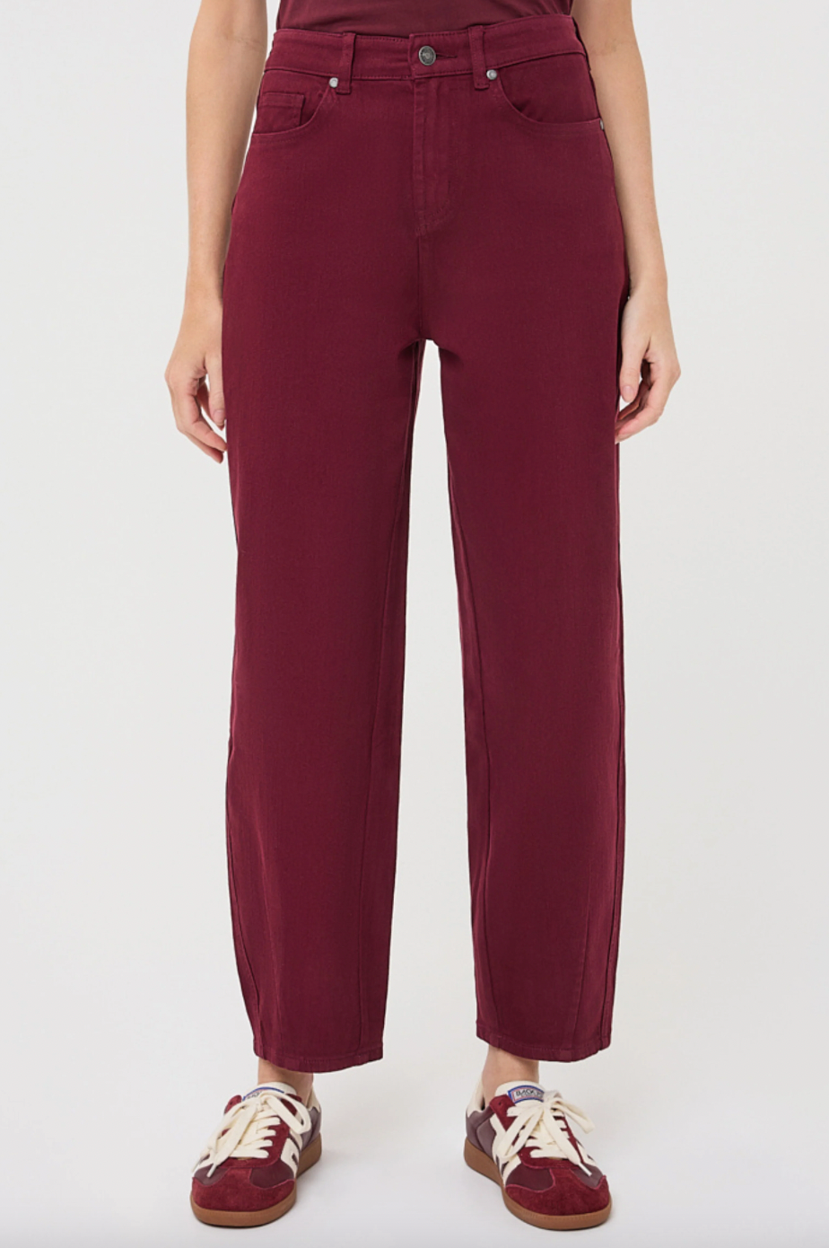 Bailey Merlot Barrel Leg Jean