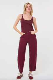 Bailey Merlot Barrel Leg Jean