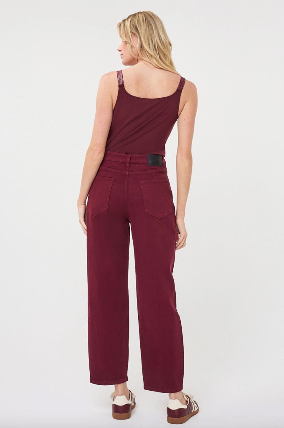 Bailey Merlot Barrel Leg Jean