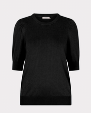 Olivia Black Basic Knit Top