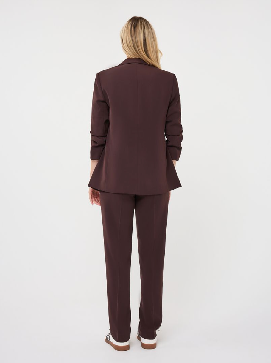 Romy Cacao Brown Blazer
