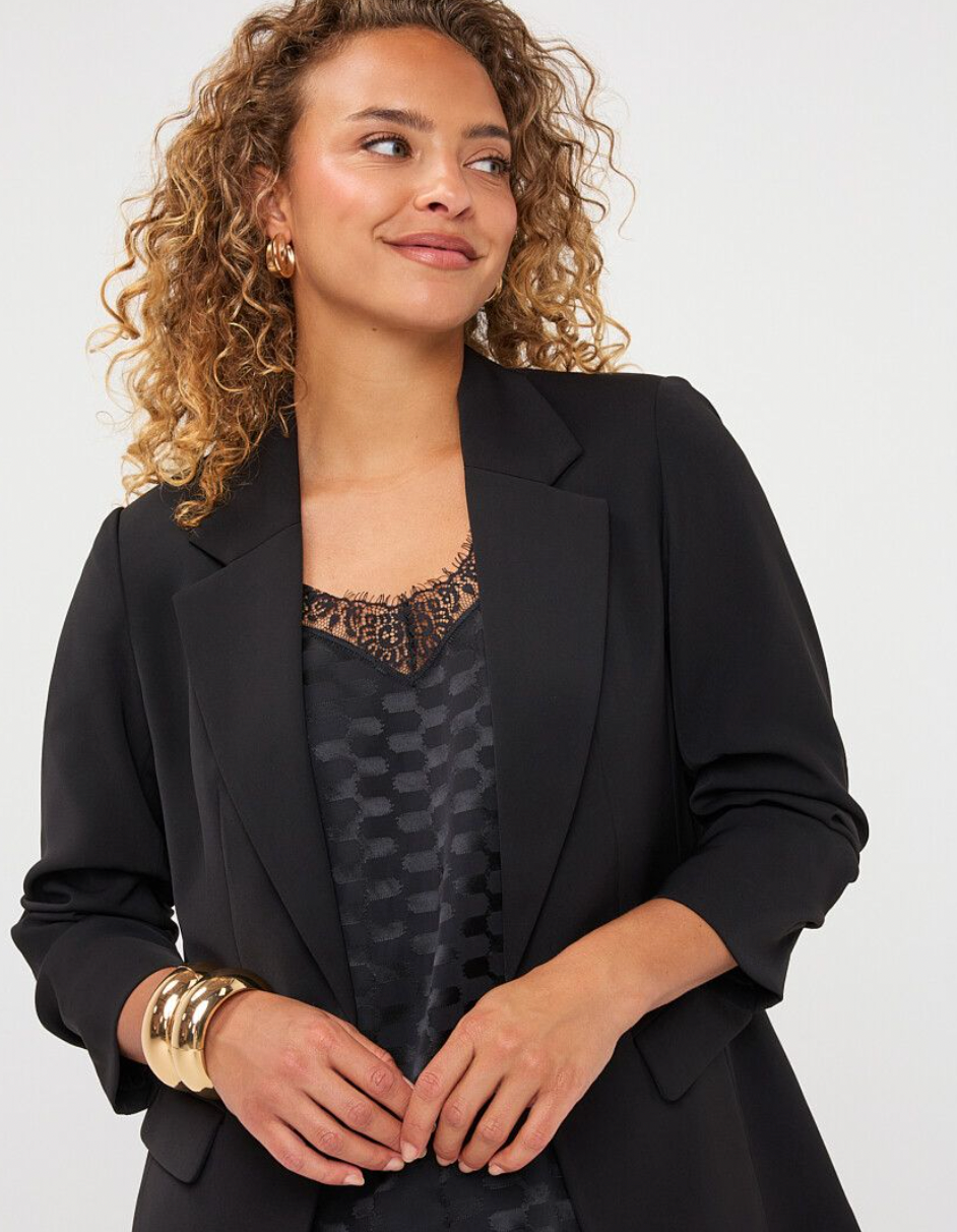 Romy Black Blazer