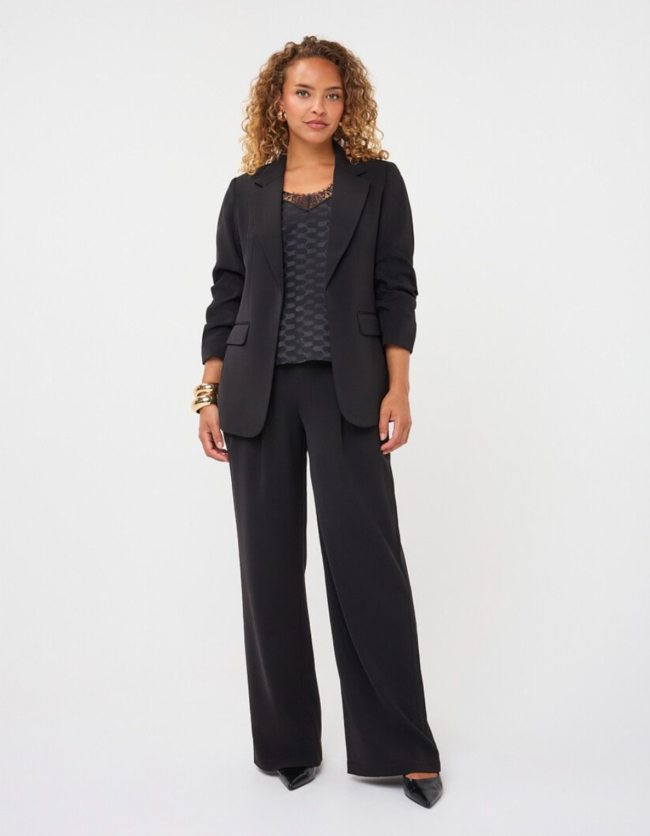 Romy Black Blazer