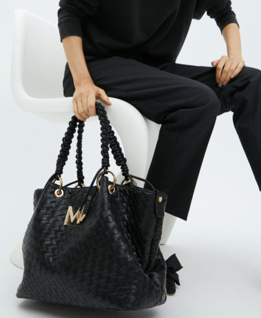 Orla Black Large Tote Bag