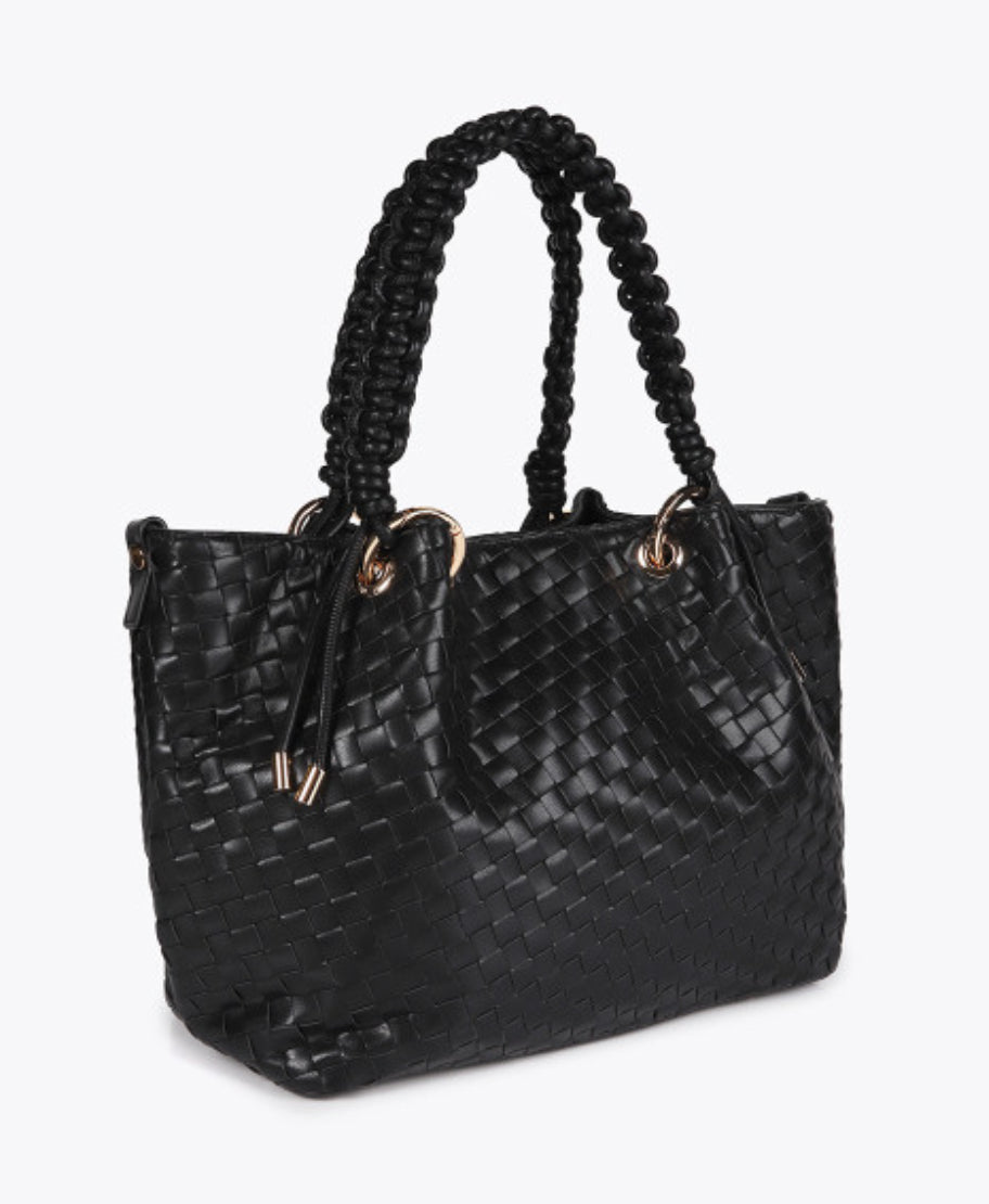 Orla Black Large Tote Bag