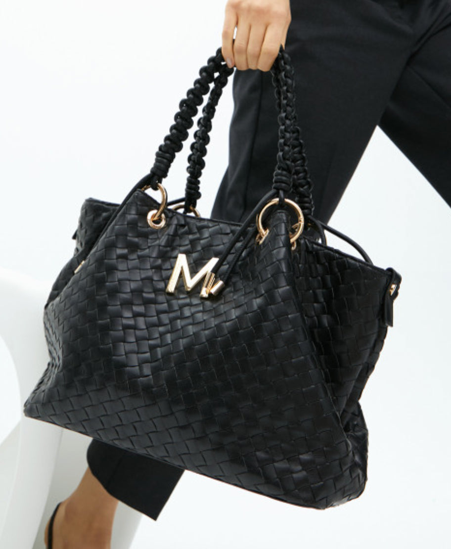 Orla Black Large Tote Bag