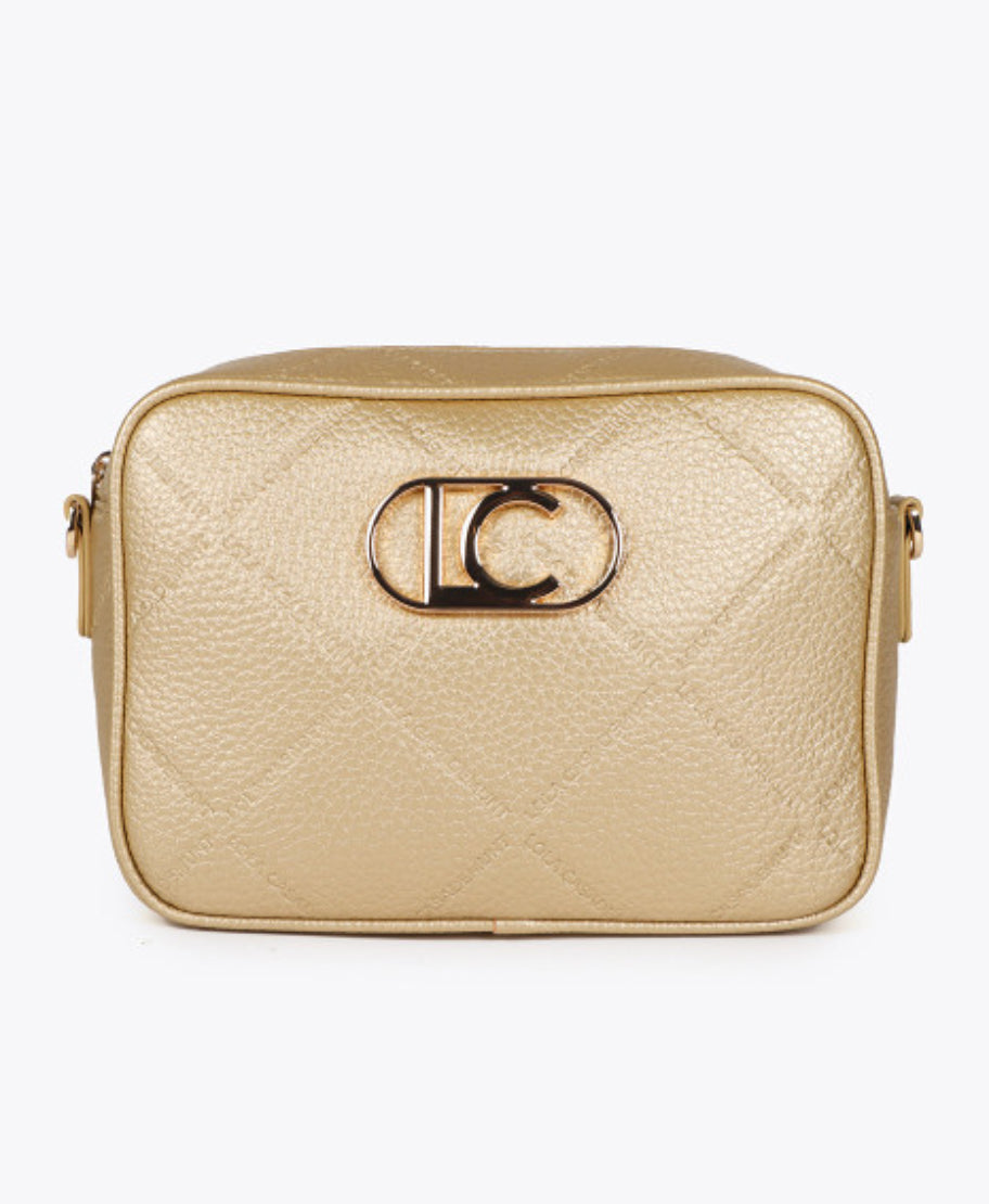 Raina Gold Medium Crossbody Bag
