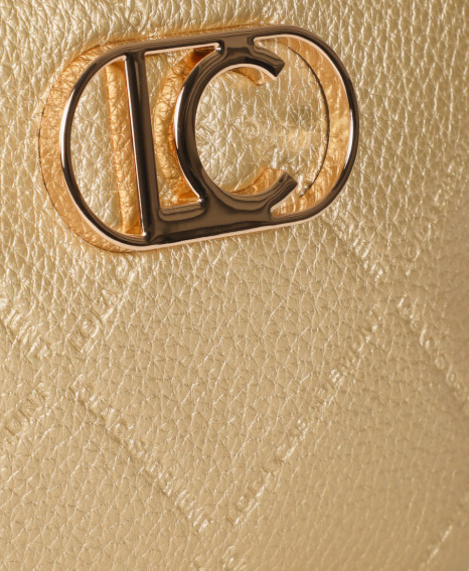 Raina Gold Medium Crossbody Bag