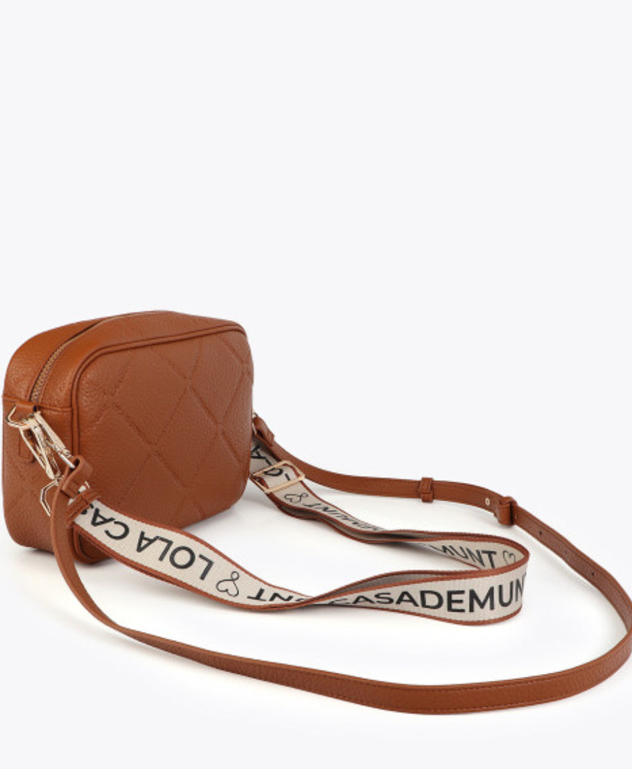 Raina Brown Medium Crossbody Bag