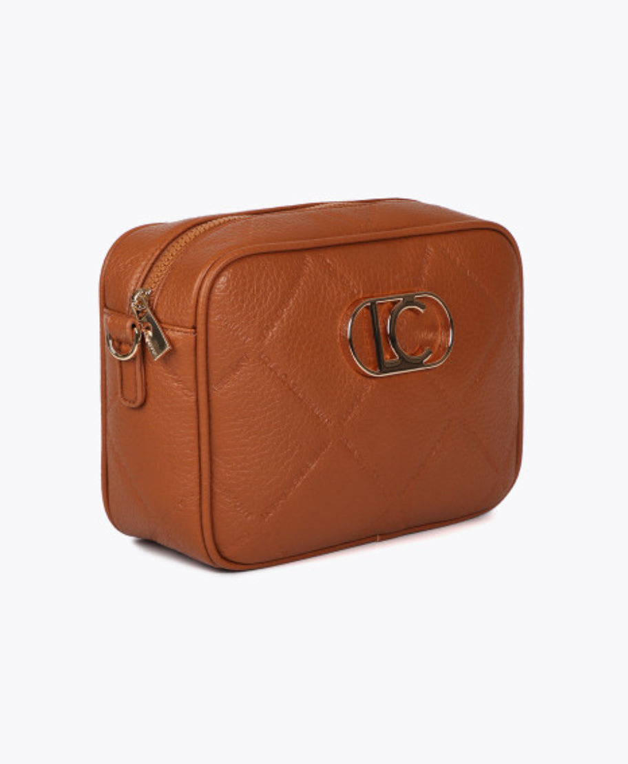 Raina Brown Medium Crossbody Bag