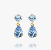 Caroline Svedbom Mini Drop Earrings Sapphire Blue