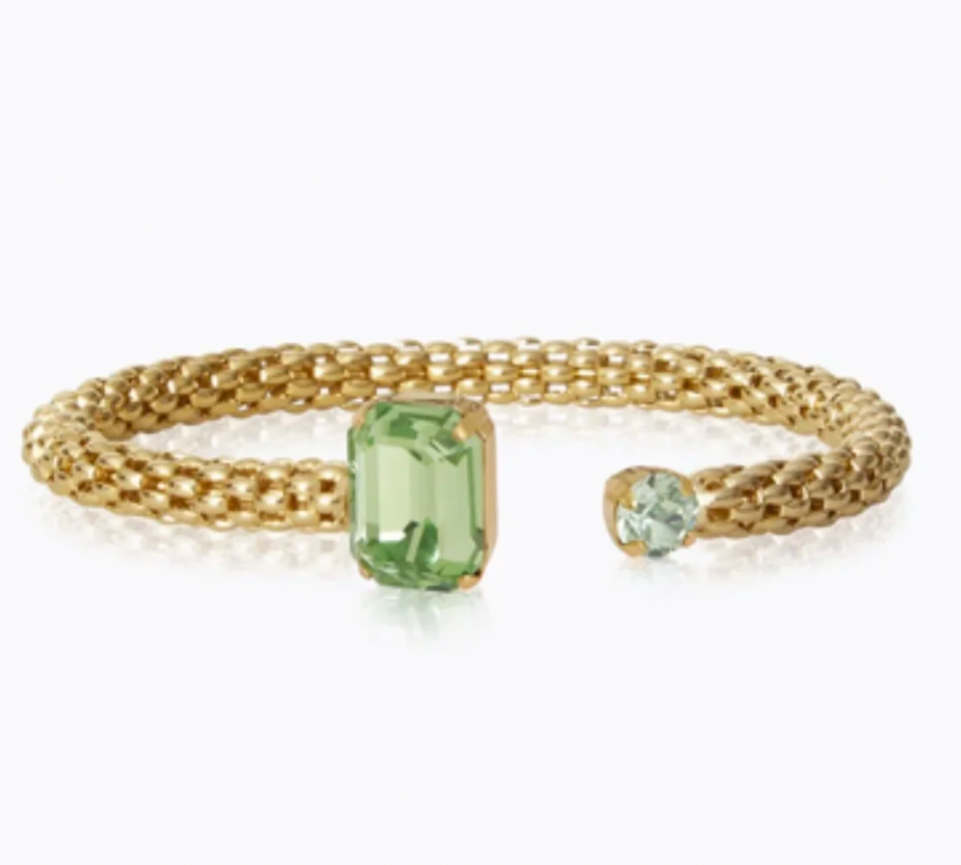 Caroline Svedbom Green Daria Bangle