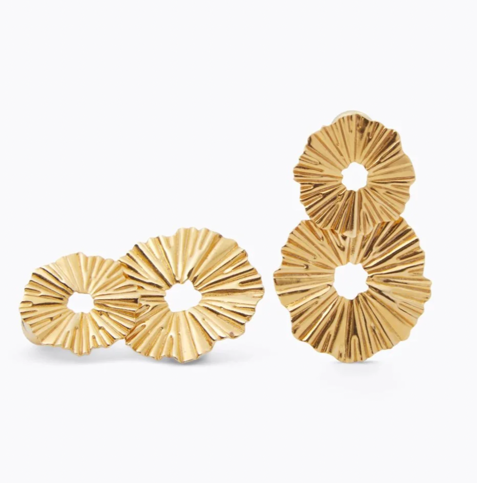 C Svedbom Vassia Gold Earrings