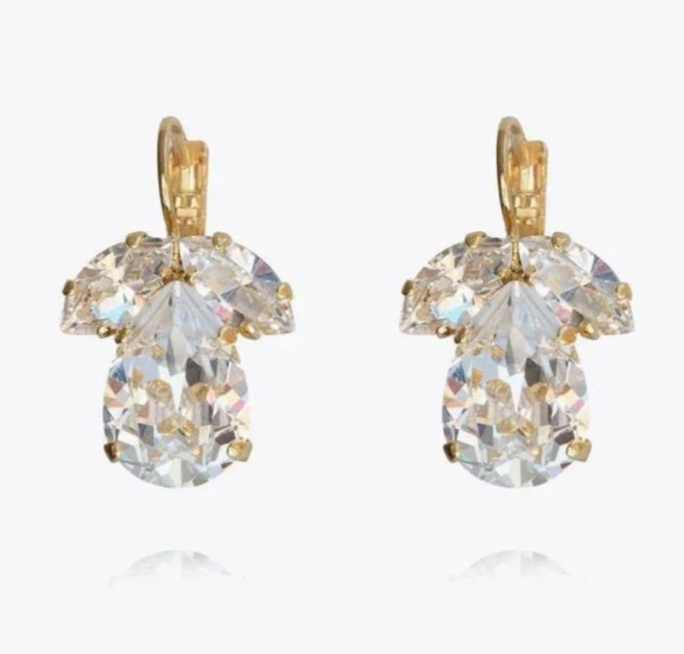 C Svedbom Timo Crystal Earrings