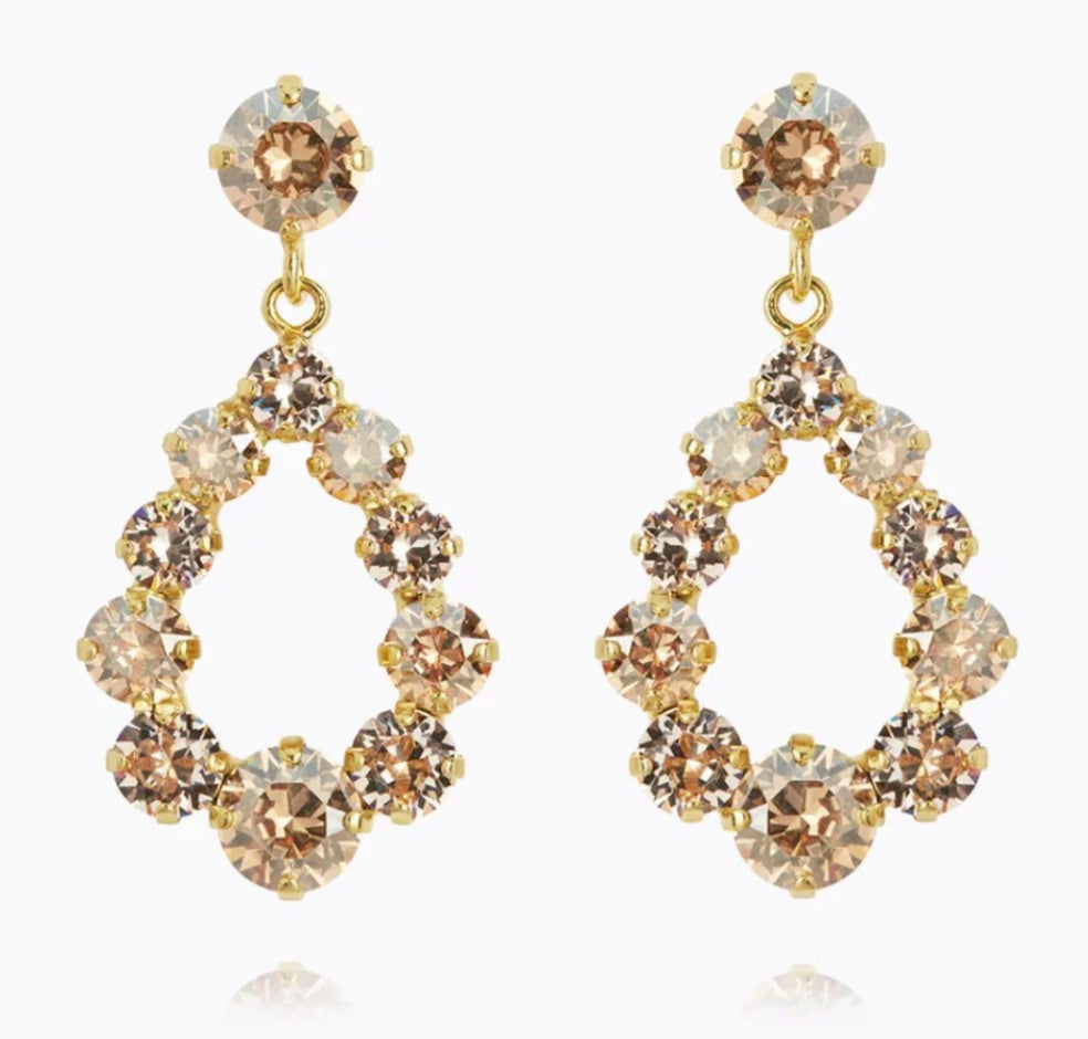 C Svedbom Golden Delia Earrings