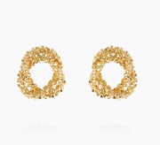 C Svedbom Gemma Gold Knot Earrings