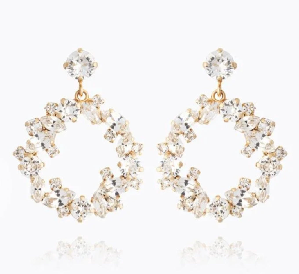 C Svedbom Circle Of Love Earrings