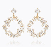 C Svedbom Circle Of Love Earrings