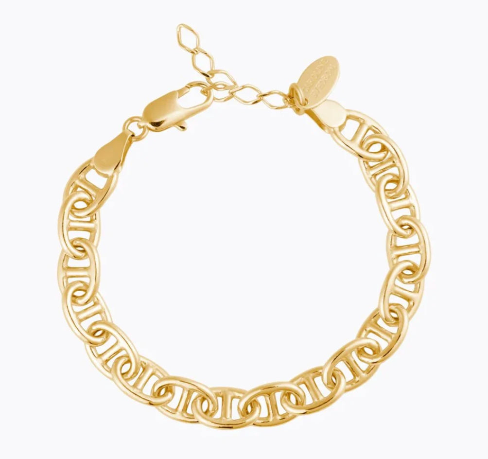 C Svedbom Betty Chain Gold Bracelet