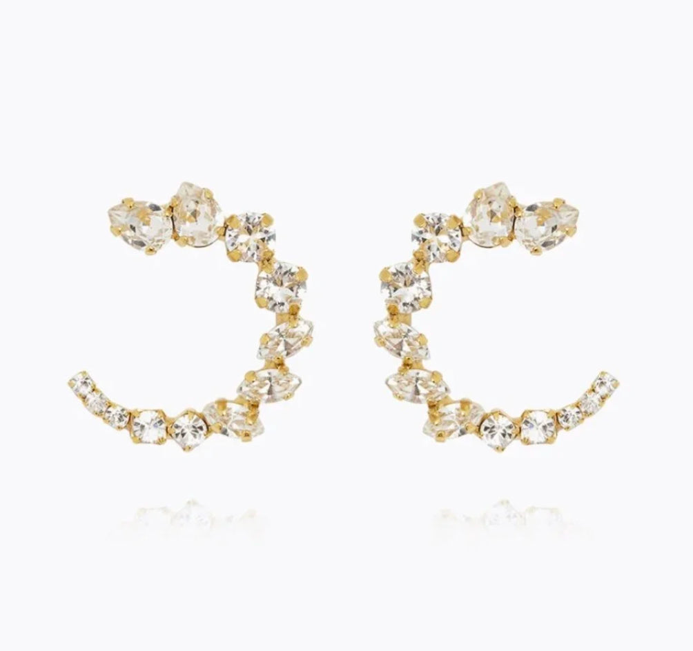 C Svedbom Angie Earrings Gold