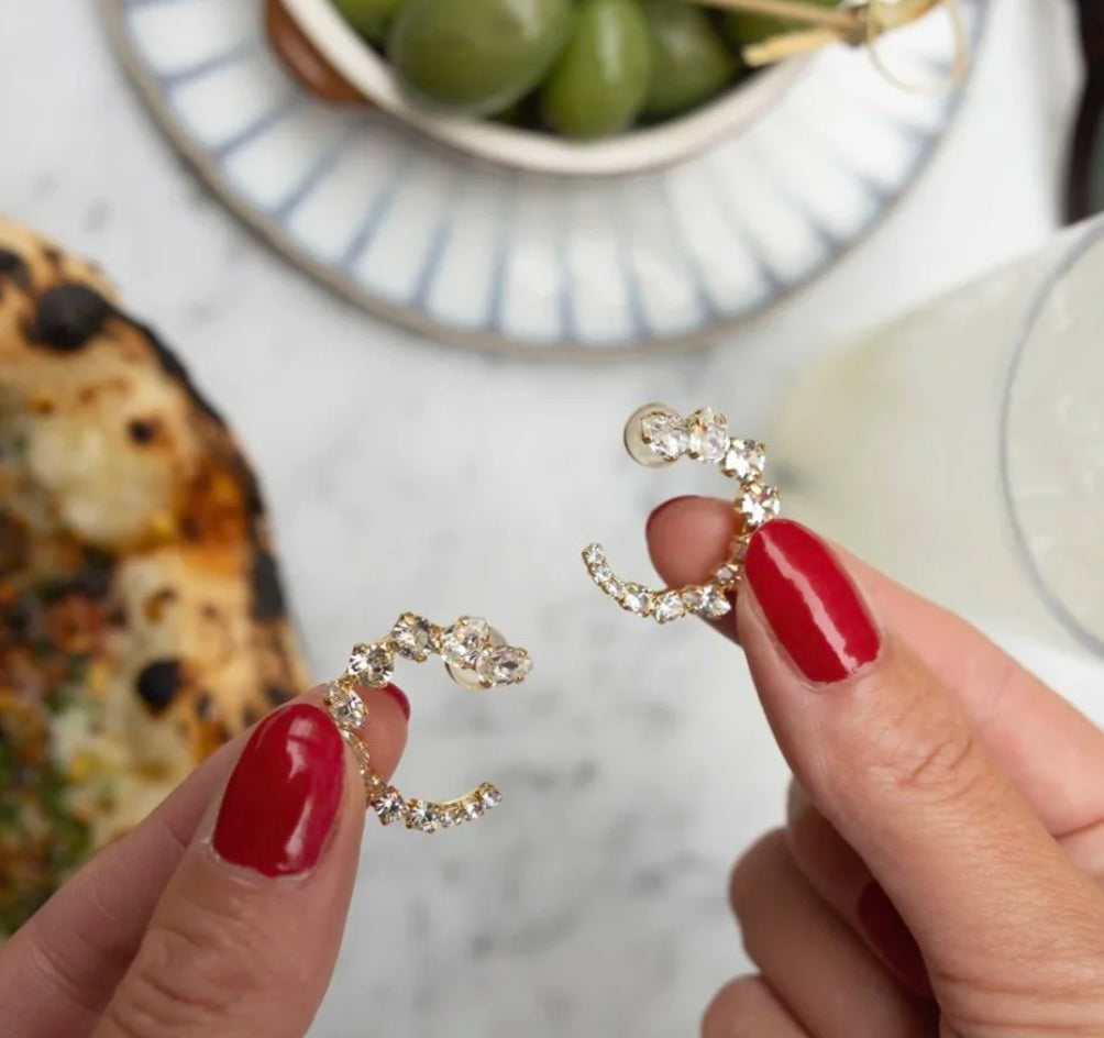 C Svedbom Angie Earrings Gold