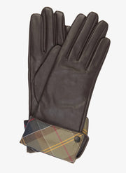 Barbour Lady Jane Brown Gloves