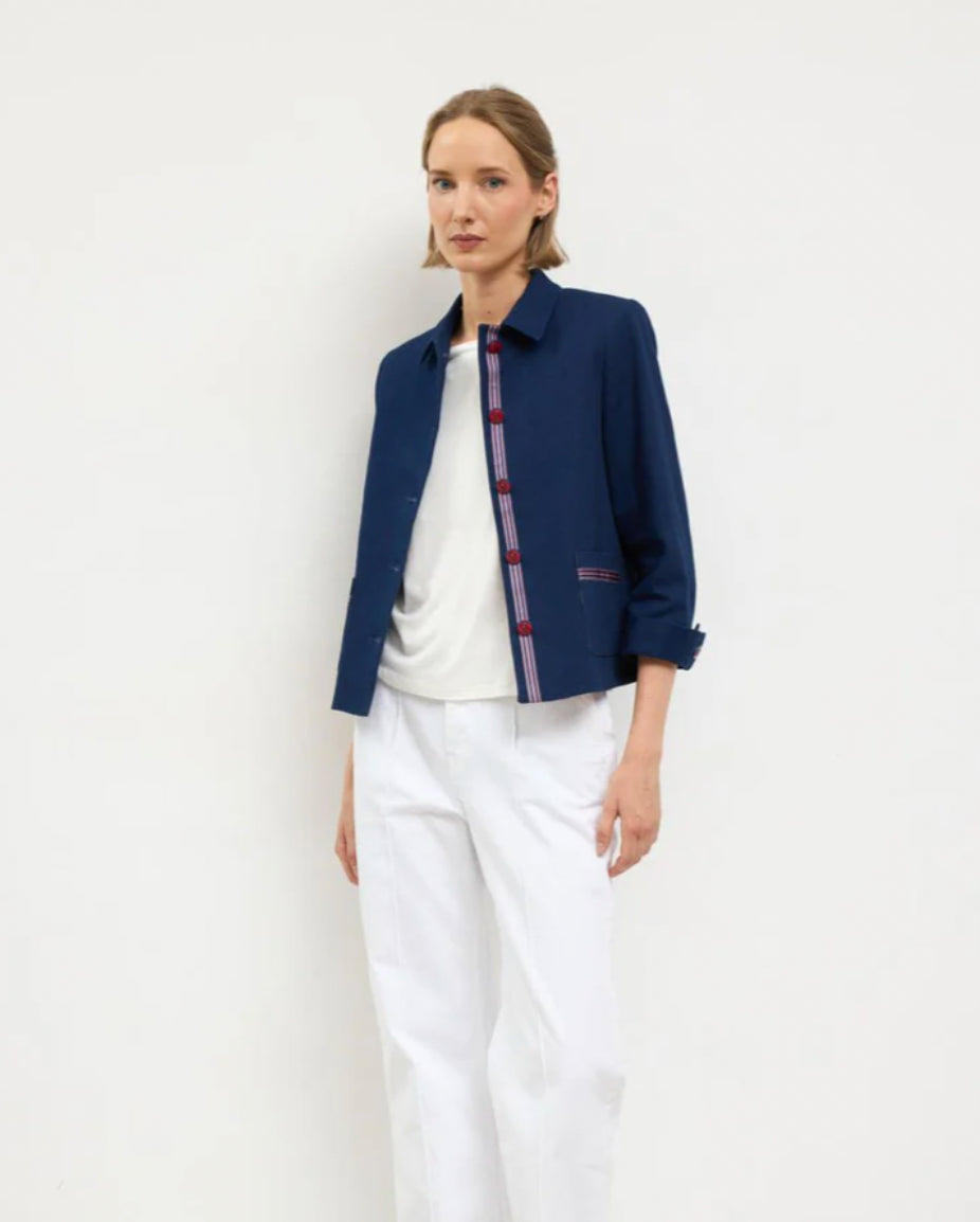 Sal Denim Button Up Jacket
