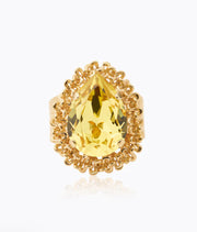 Classic Gemma Yellow Ring